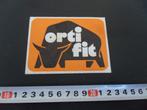 sticker stier koe - orti fit, Ophalen, Zo goed als nieuw