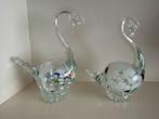 Glazen Zwaantjes Murano Glas- Decoratieve Set, Ophalen of Verzenden