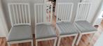 Ikea eettafel en 4stoelen, Ophalen, Zo goed als nieuw, Eettafel