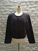 Miss Etam tweed jasje maat 46, Verzenden, Zwart, Maat 46/48 (XL) of groter, Zo goed als nieuw