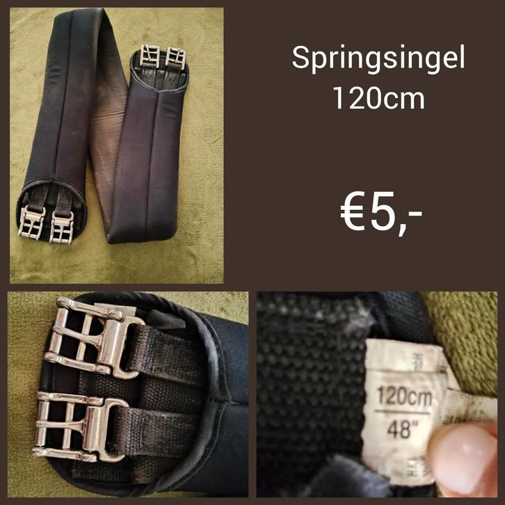 Singel, Dieren en Toebehoren, Paarden en Pony's | Overige Paardenspullen, Gebruikt, Springen, Ophalen of Verzenden