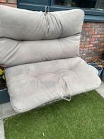 Tuinkussens gratis pallet zitkussens, Ophalen, Gebruikt