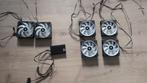 Corsair LL120 & AR120 Fans + Commander Core, Ophalen of Verzenden, Zo goed als nieuw, Luchtkoeling