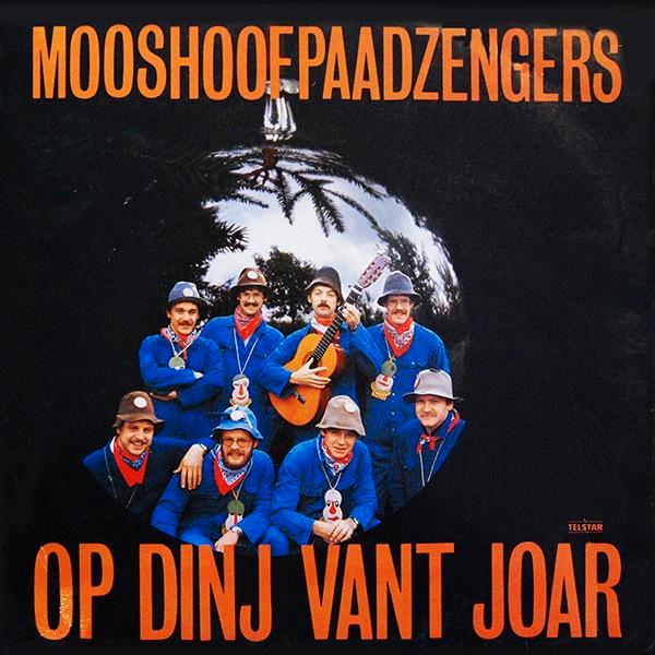LP - Mooshoofpaadzengers - Op dinj vant joar, Kerstliedjes, Cd's en Dvd's, Vinyl | Nederlandstalig, Zo goed als nieuw, Streekmuziek