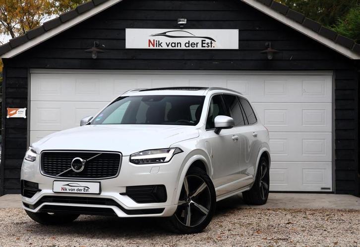 Volvo XC90 2.0 T8 Twin Engine AWD R-Design-B&W-Trekhaak-Luch, Auto's, Volvo, Bedrijf, Te koop, XC90, 4x4, ABS, Achteruitrijcamera