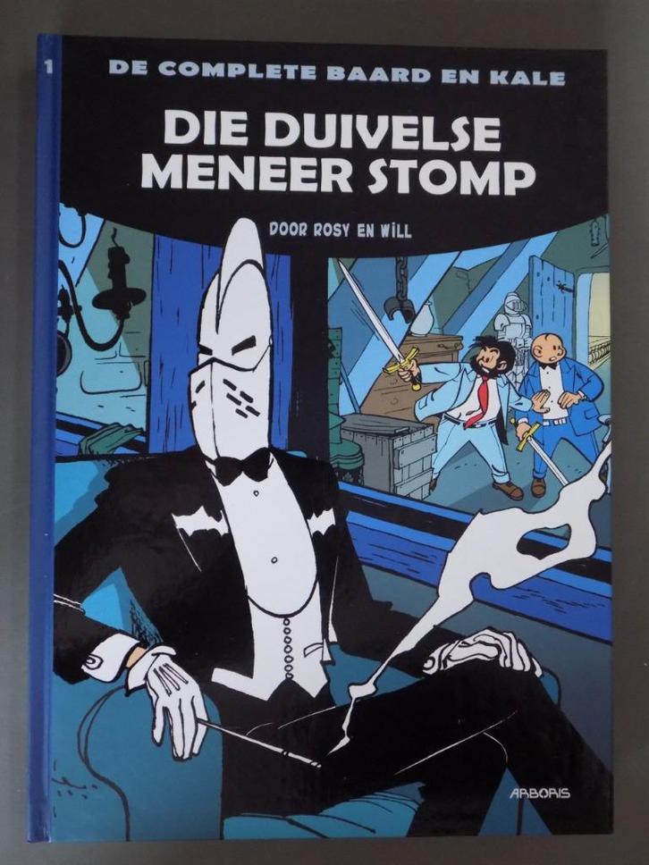 Baard en Kale - 01_HC_I_De duivelse meneer Stomp, Boeken, Stripboeken, Zo goed als nieuw, Eén stripboek, Ophalen of Verzenden