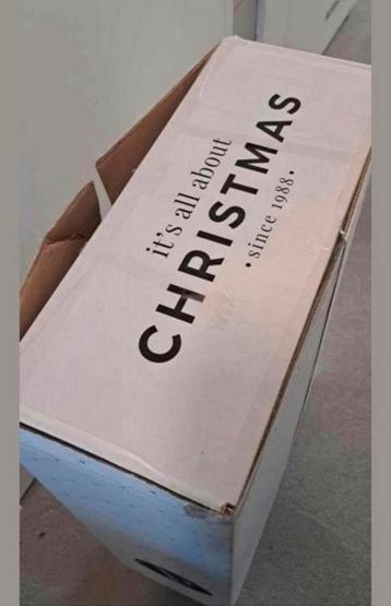 NIEUW! Houten kerstboom 80 cm inclusief kerstballen beschikbaar voor biedingen