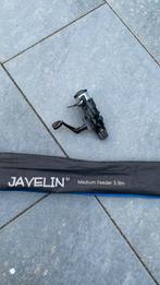 Javelin medium feeder 3,9m 120g + Shimano XT-7, Watersport en Boten, Ophalen, Zo goed als nieuw, Overige typen