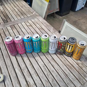verzameling monster blikjes voor liefhebber  beschikbaar voor biedingen