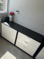 IKEA Ladekasten - Donkerbruin/Wit, Huis en Inrichting, Kasten | Ladekasten, Ophalen, Kunststof, 5 laden of meer, 150 tot 200 cm