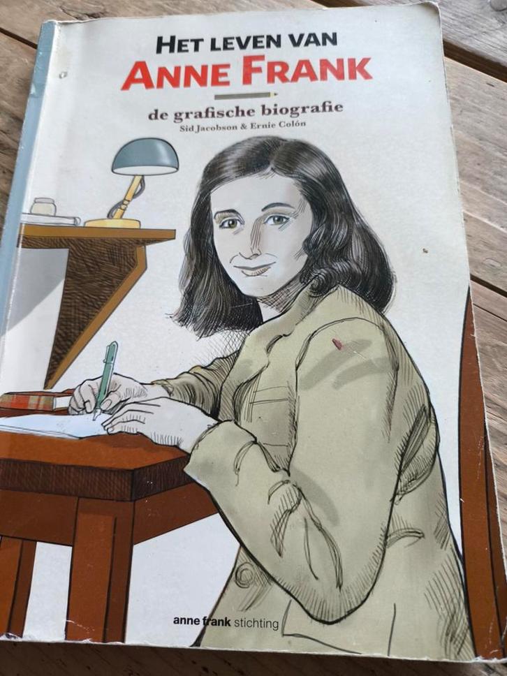 Het Leven van Anne Frank - Grafische Biografie, Boeken, Biografieën, Gelezen, Politiek, Ophalen of Verzenden