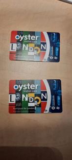 Oyster visitor card voor openbaar vervoer in London, Tickets en Kaartjes, Trein, Bus en Vliegtuig, Twee personen, Bus, Metro of Tram