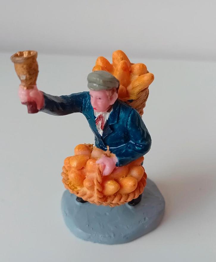 Lemax bread peddler, Lemax figuur Kerstdorp, Diversen, Kerst, Nieuw, Ophalen of Verzenden
