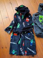 Minecraft Badjas 134-140 + Gratis Trui, Ophalen of Verzenden, Zo goed als nieuw, Minecraft, Jongen of Meisje