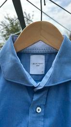 Bertoni Overhemd als nieuw maat 40, Ophalen of Verzenden, Zo goed als nieuw, Blauw, Halswijdte 39/40 (M)