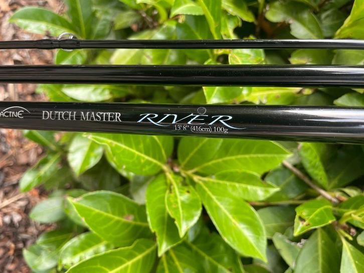 1x Preston Dutch Master River 13'8"416cm feederhengel, Watersport en Boten, Hengelsport | Witvissen, Zo goed als nieuw, Werphengel