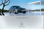 Brochure Mercedes E klasse Limousine November 2005, Gelezen, Ophalen of Verzenden, Mercedes