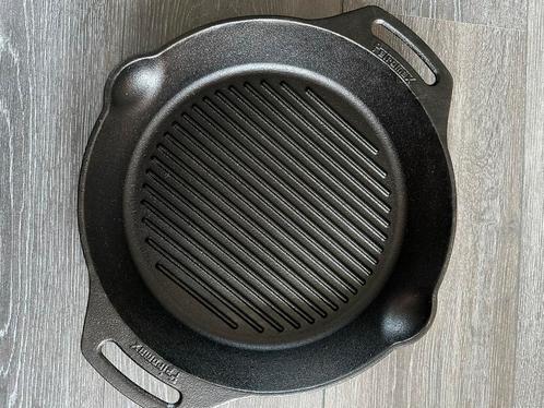 Gietijzeren Grillpan Petromax 30 cm - Zo Goed Als Nieuw, Huis en Inrichting, Keuken | Potten en Pannen, Zo goed als nieuw, Koekenpan of Braadpan