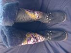 Ed Hardy, Hoge laarzen, Zwart, Ophalen of Verzenden, Ed Hardy