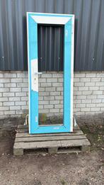 (169) Nieuwe kunststof achterdeur incl kozijn, Doe-het-zelf en Verbouw, Kozijnen en Schuifpuien, Kunststof, Deurkozijn, Nieuw