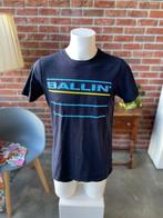 Mooi shirt van Ballin' maat M, Douwenmaat 8-3 Meppel, Info@again.nu, Blauw, Ophalen of Verzenden