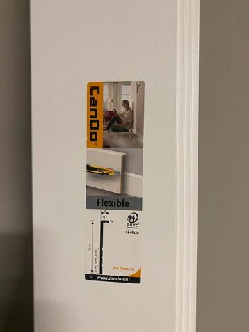 Cando overzetplinten 13 cm hoog wit beschikbaar voor biedingen