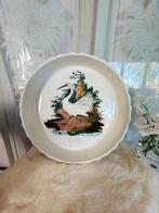 Birds of Britain little Egret oven to table ovenschaal 1978, Ophalen