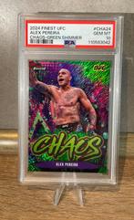 PSA 10 Alex Pereira/93 chaos green shimmer topps finest ufc, Ophalen of Verzenden, Nieuw, Plaatje