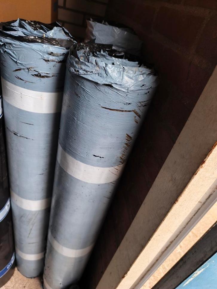 Toplaag Roof Top Stick Mineral zelfklevende rol met leislag, Doe-het-zelf en Verbouw, Dakpannen en Dakbedekking, Nieuw, Dakleer