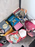 Partij met 5 big shoppers met boeken!, Ophalen, Zo goed als nieuw
