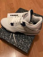 Nike Air Jordan IV 4 Retro Midnight Navy EU46 US 12 DS, Verzenden, Wit, Nieuw, Sneakers of Gympen