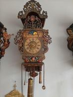 Stoelklok Friese staartklok met kwartier slag en lataarnklok, Ophalen of Verzenden