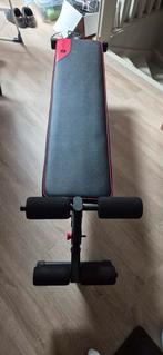 Fitness bankje, flat bench domyos, Ophalen, Gebruikt, Fitnessbank