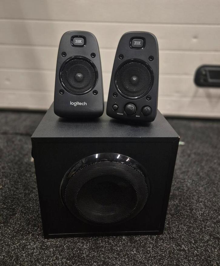 Speakersysteem, Computers en Software, Pc speakers, Zo goed als nieuw, Ophalen of Verzenden