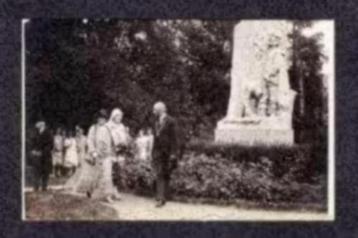 Coevorden Fotokaart Bezoek Wilhelmina Juliana 1928 Monument beschikbaar voor biedingen