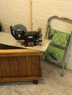 Ferm Werkbankslijpmachine - Gebruikt, Doe-het-zelf en Verbouw, Gereedschap | Slijpmachines, Ophalen, Gebruikt, Minder dan 700 watt