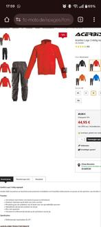 Regenjas+broek M, Dames, Overige typen, Ophalen of Verzenden, Acerbis