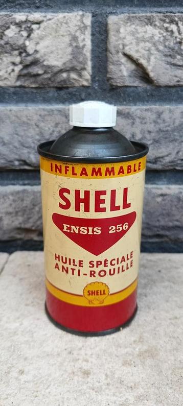 SHELL Ensis 256 olie blikje  beschikbaar voor biedingen