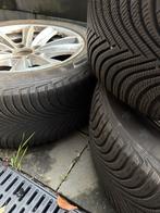 BMW Winterbanden met Aluminium Velgen 17 inch, Auto-onderdelen, Banden en Velgen, Gebruikt, Banden en Velgen, 17 inch, Personenwagen