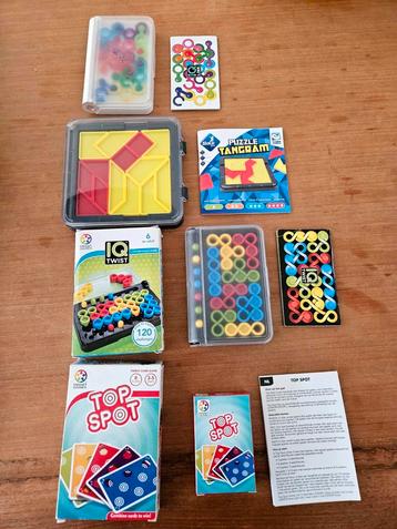 SmartGames Drie reisspelletjes en TopSpot (Smart Games) beschikbaar voor biedingen