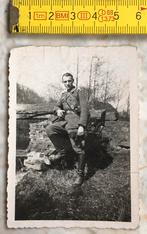 Duitse militair, met onderscheidingen, originele foto. (94), Verzamelen, Militaria | Tweede Wereldoorlog, Verzenden, Landmacht