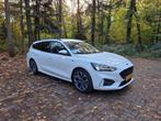 Mooie Ford Focus 1.0 Eco ST-Line 125pk 2019 Wit, Auto's, 65 €/maand, Zwart, 1283 kg, Wit