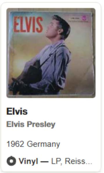 Elvis Presley vinyl collectie (72 platen) beschikbaar voor biedingen