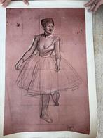 Poster danseres door Degas, Ophalen of Verzenden