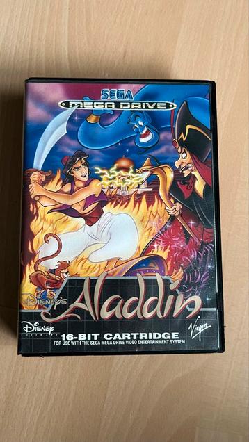 Sega Mega Drive Aladdin - Compleet met Boekje & Hoes beschikbaar voor biedingen