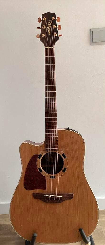 Takamine EN10C  jaar 1999  met cutaway linkshandige lefty, Muziek en Instrumenten, Snaarinstrumenten | Gitaren | Akoestisch, Gebruikt
