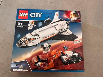 Lego 60226 Ruimtevaart Mars Shuttle - Compleet! beschikbaar voor biedingen