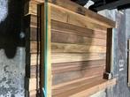 Hardhout–Okan–palen–staanders-liggers-piketpaal-95x95 mm, Ophalen, Palen, Nieuw, Hardhout