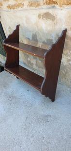 oud frans sober houten wandrek wandplank regaal eiken, Ophalen of Verzenden