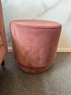 Luxe Poef, Huis en Inrichting, Ophalen, Gebruikt, Rond, Minder dan 50 cm